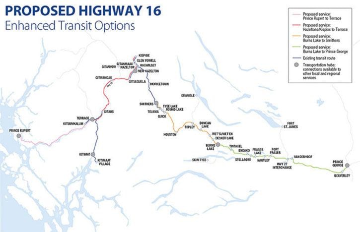 Hwy. 16 to have new bus service