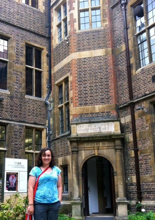 Allie Dickson pursuing her love of history at Cambridge