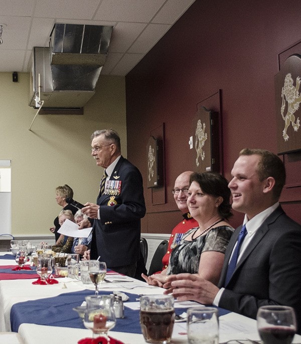 Veterans Dinner well attended