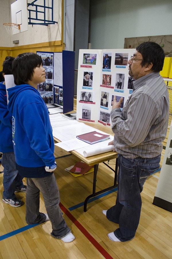 William Konkin kids learn First Nation culture