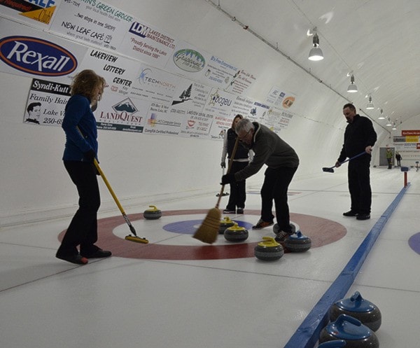 Curling league play underway