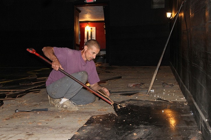 Beacon Theatre under renovation