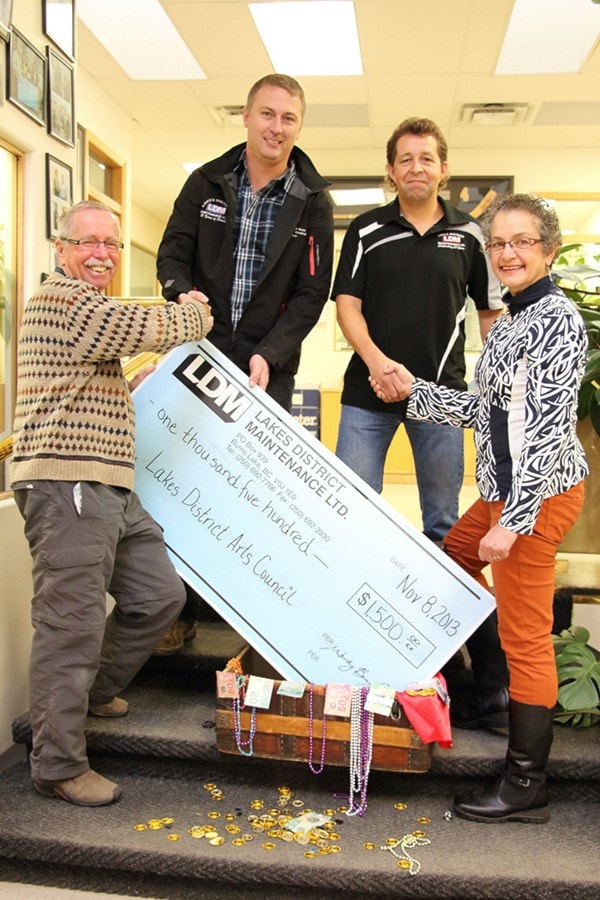 Money for the arts in Burns Lake
