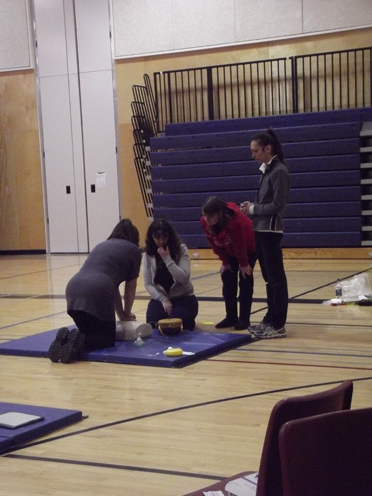 Secondary School learns CPR