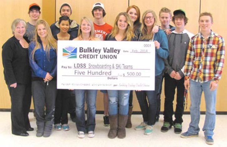 Bulkley Valley Credit union donates
