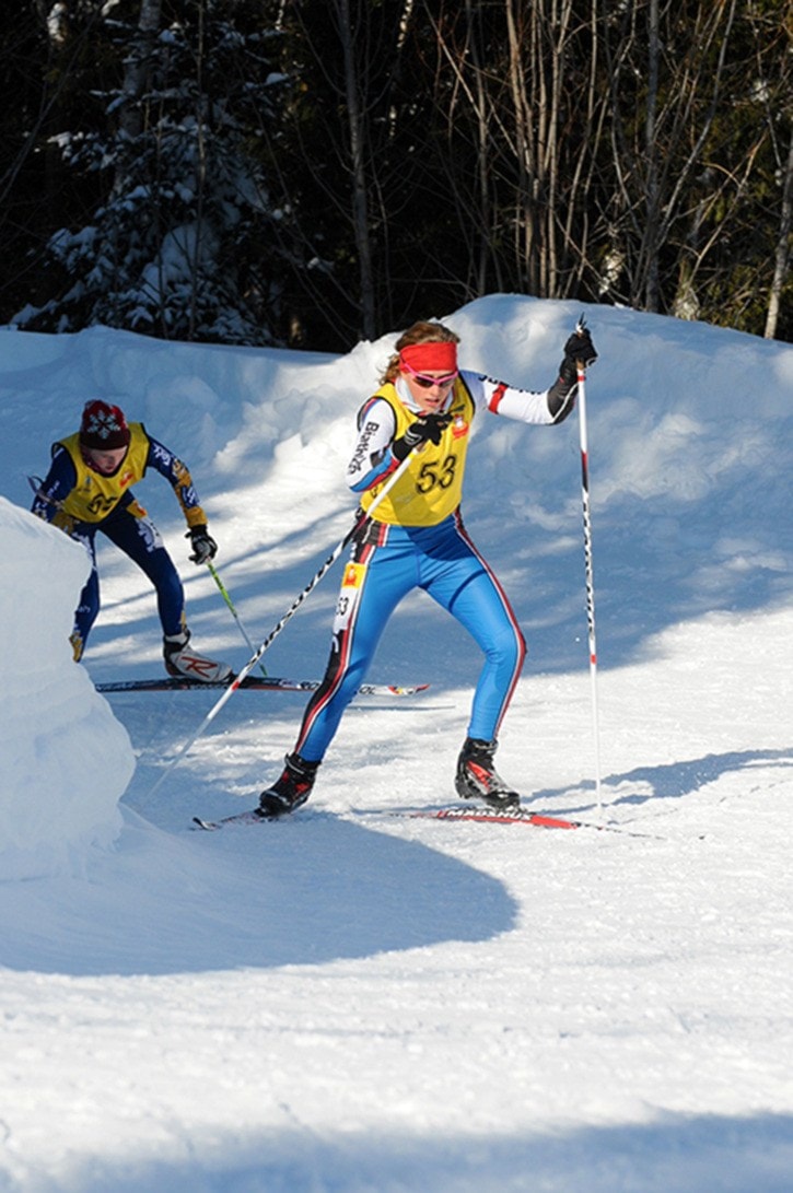 Local biathlon skier finishes a successful season