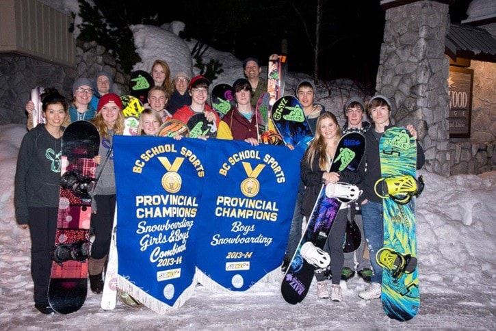 Snowboarding team does awesome at provincials