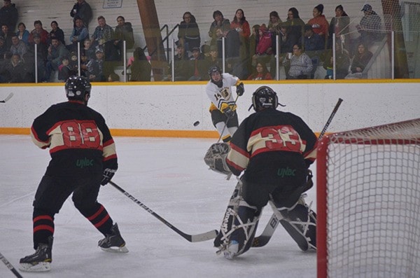 Winter games hockey