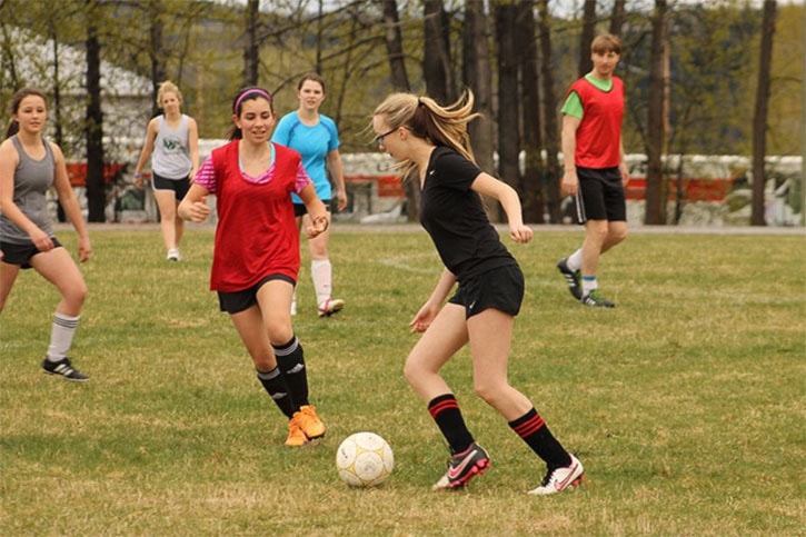 Time for LDSS girls’ soccer practice