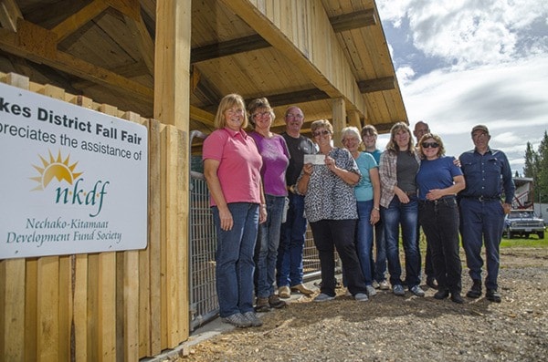 New barn for fall fair