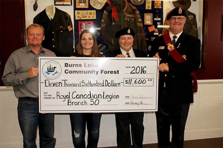 Community forest funds legion’s roof repair