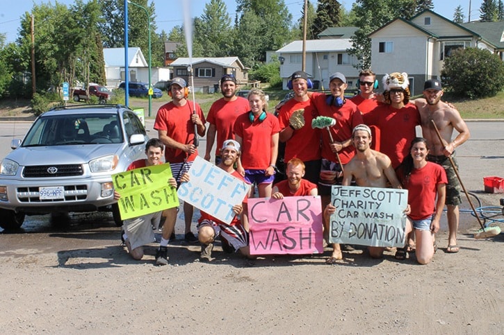 Fire attack base holds charity car wash