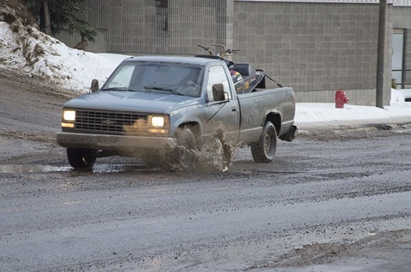 Pot-hole surprise