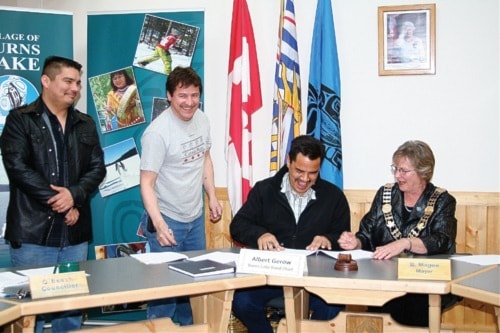 3850burnslakeBLB_VBL_sign_agreement