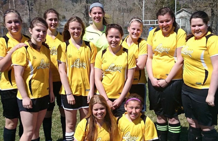 Senior Girls soccer team comes in fourth
