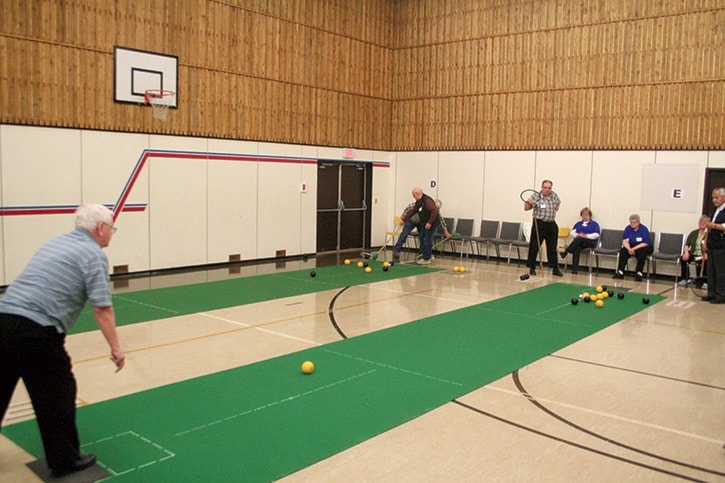Warming up for the B.C. Senior Games