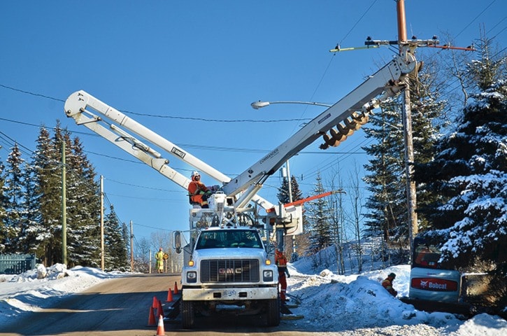 Pole pressure