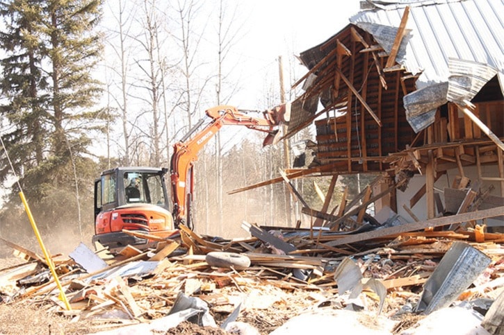 Building demolished
