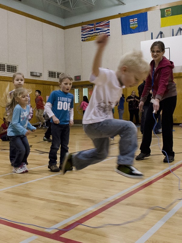 Skip rope for heart health