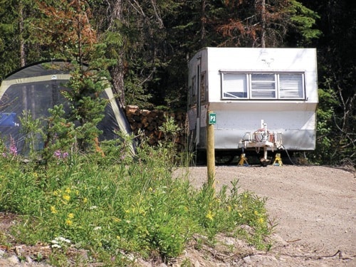 Kager Lake camp sites opened on Boer Mountain this year