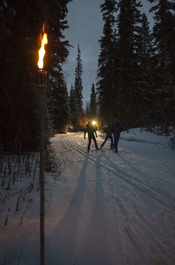 Valentine’s Candlelight ski