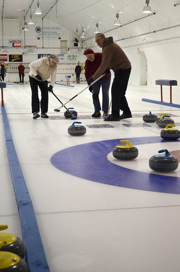 Seniors drop-in curling