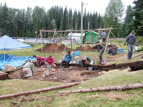 Babine River dig