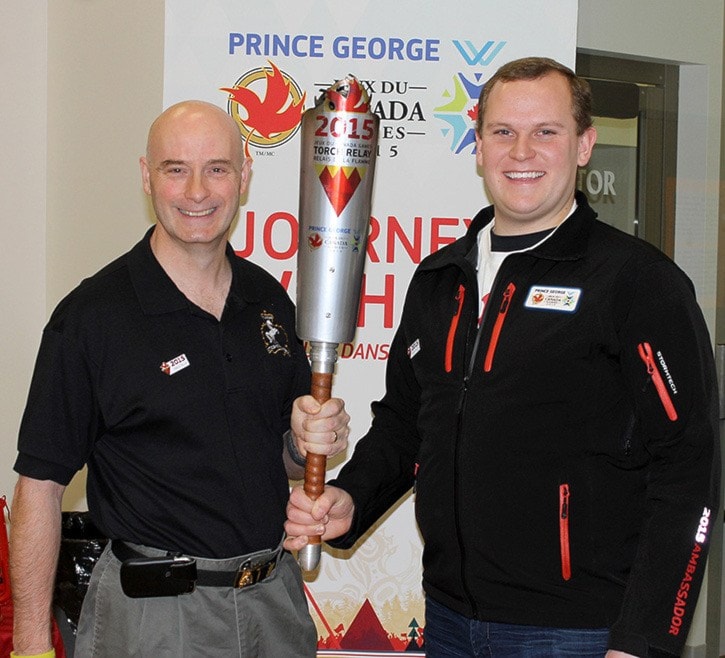 Winter games torch