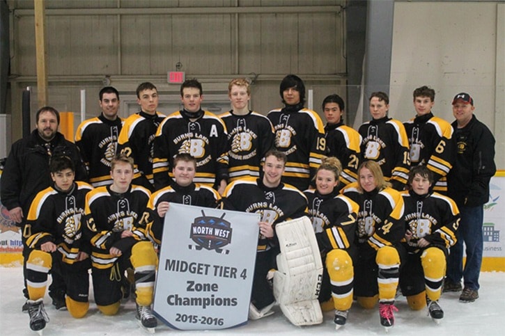 Burns Lake Midget team gets ready for provincials