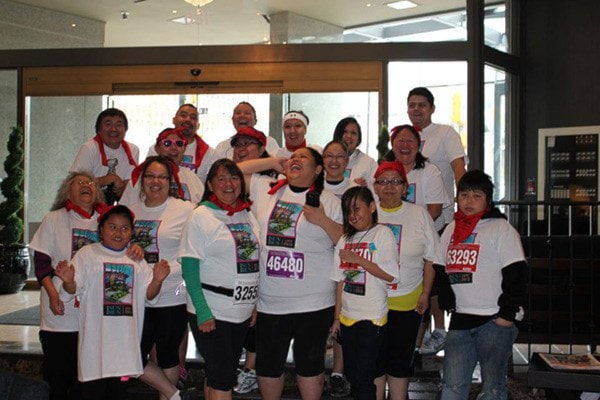 Lake Babine Nation elder does 2013 Sun Run