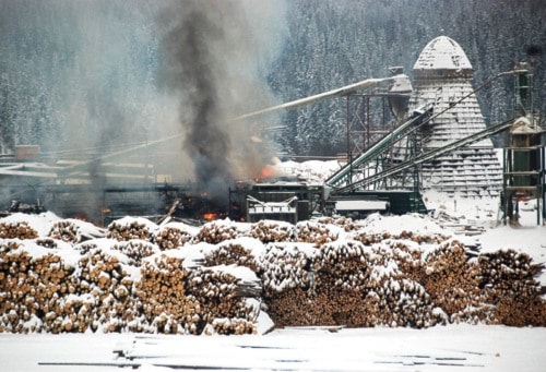 Babine Forest Products explosion Jan. 20, 2011