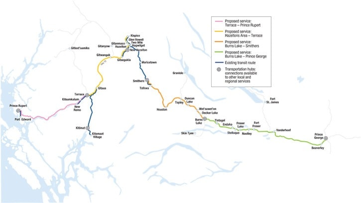 Will free buses along Hwy. 16 impact Burns Lake’s economy?