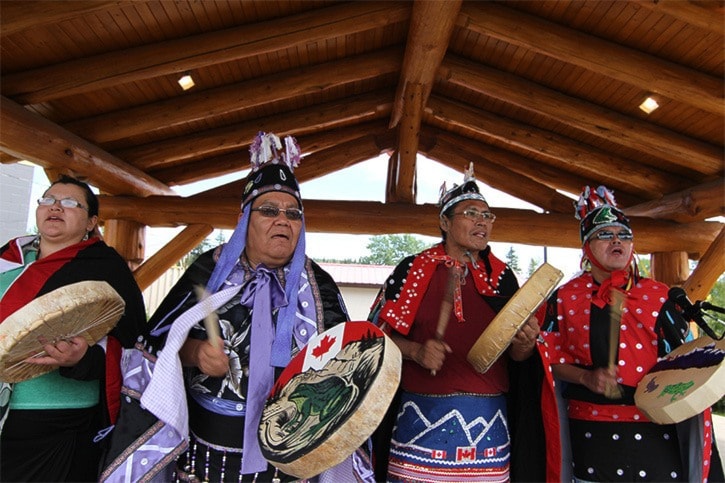 Drumming on Aboriginal Day