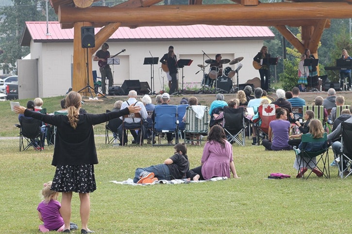 Church in the park