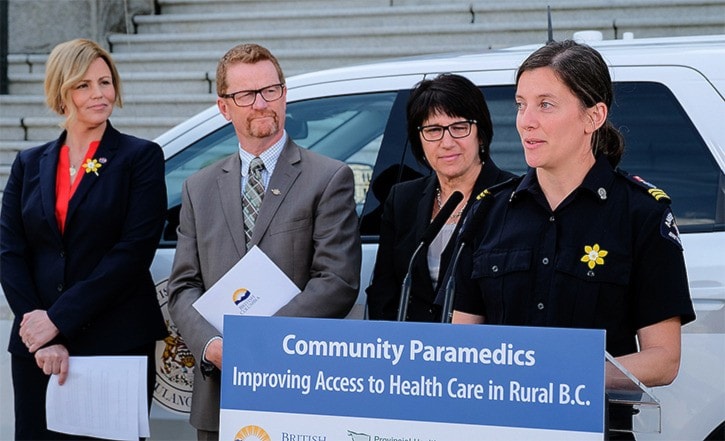 Province to expand its community paramedic program to Granisle