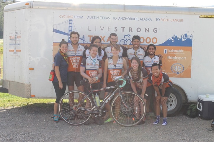 Riding to fight cancer