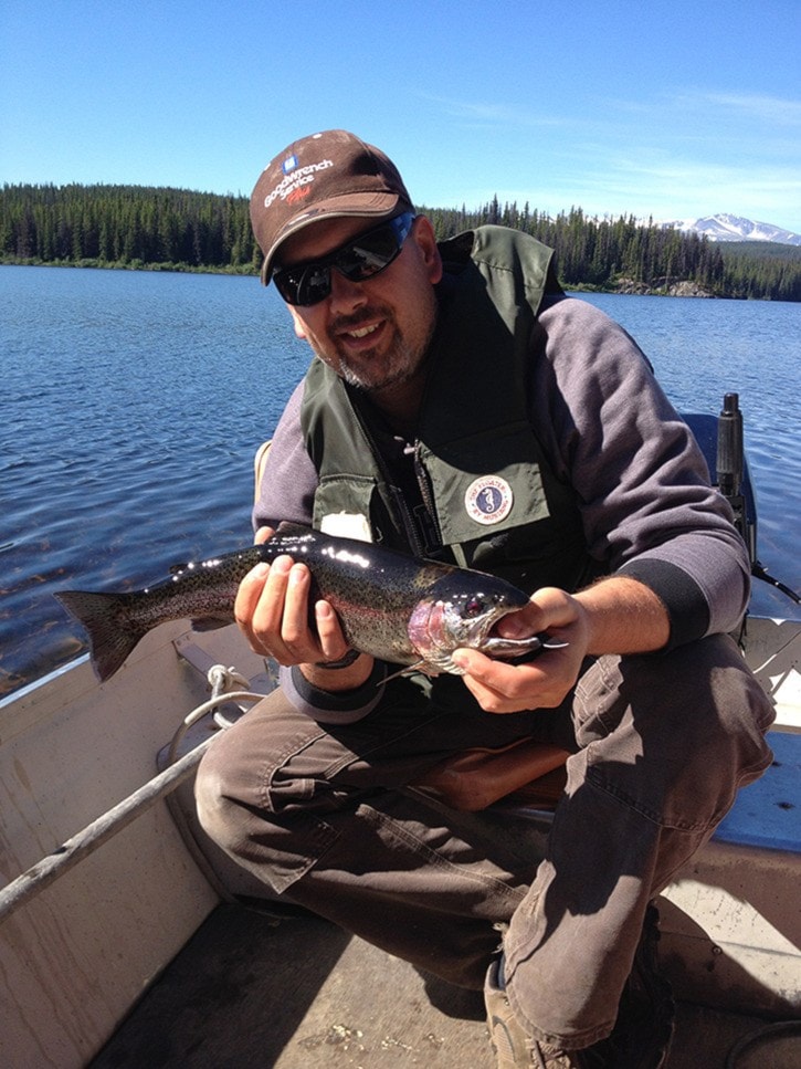 Nadina Lake trout