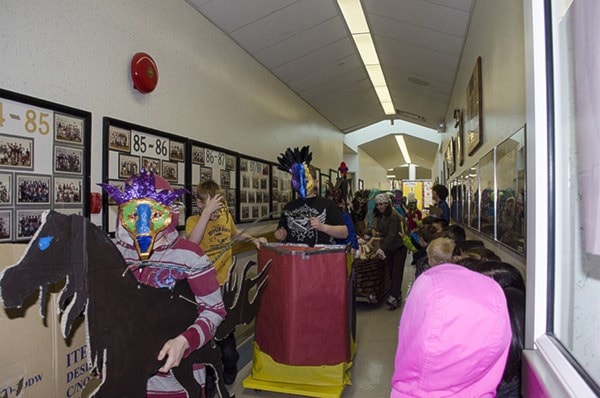 Mardi Gras at William Konkin Elementary School