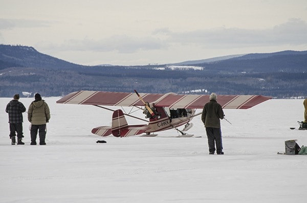 Fly-in Ice-fishing