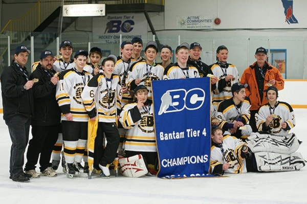 Bruins provincial champs