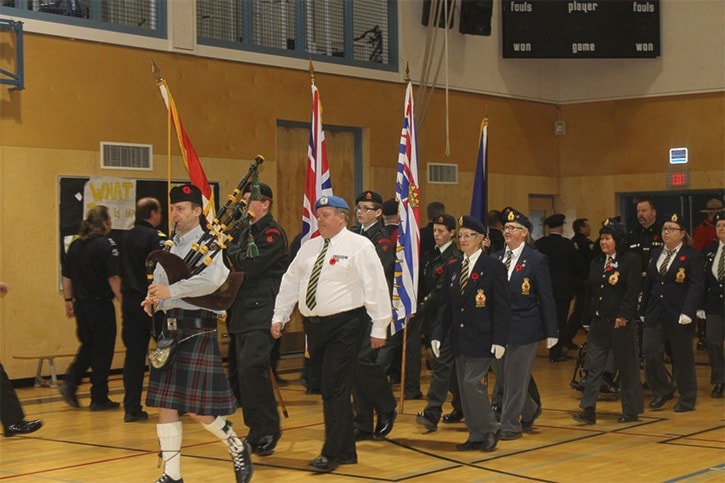 Successful turn out to Remembrance Day ceremony