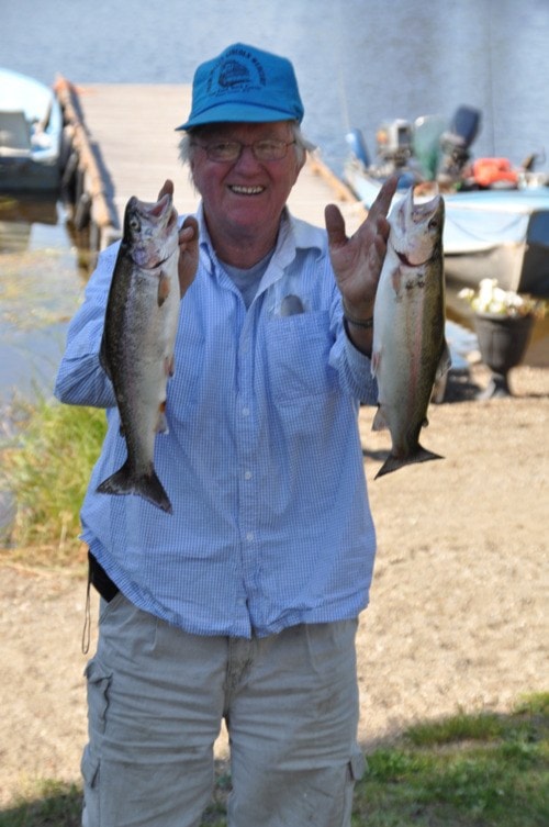 Trout fishing