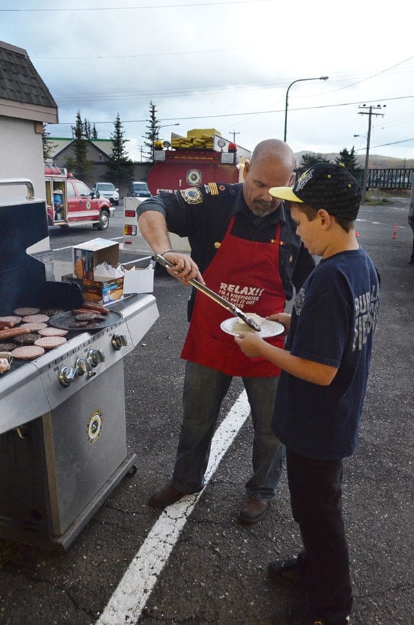 Fire week community barbecue