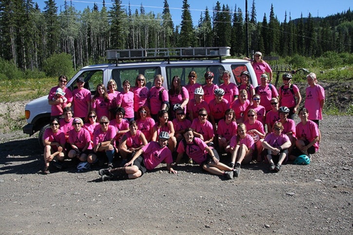 Babes on trails for a fun filled weekend
