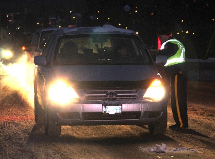 checkpoint to reduce impaired driving