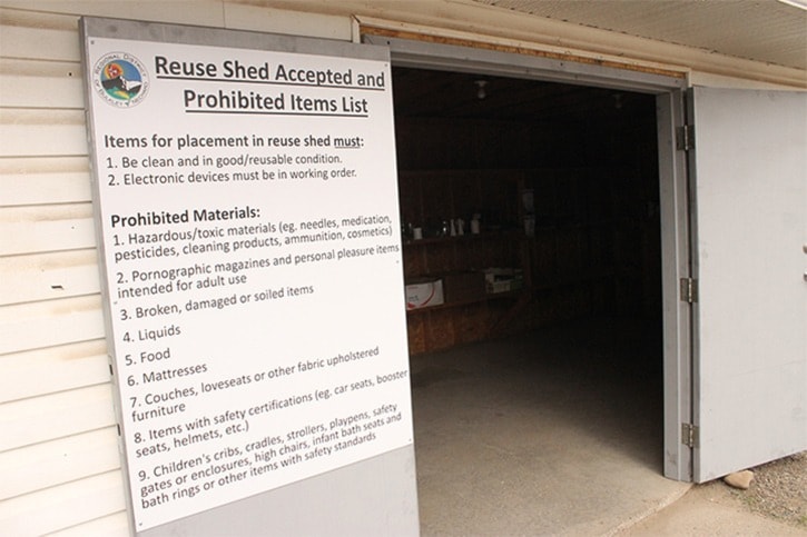 Local re-use sheds reopen