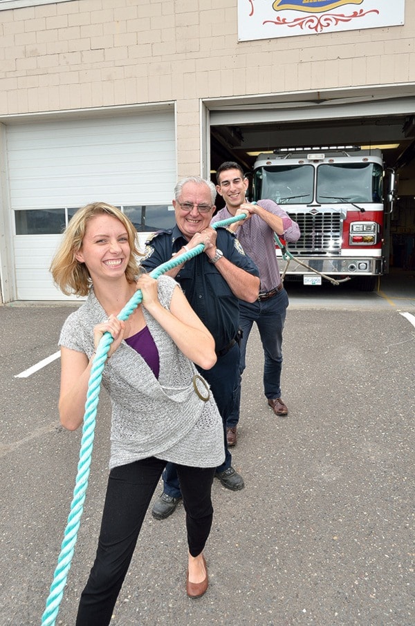 Fire truck pull for charity part of this year’s fall fair