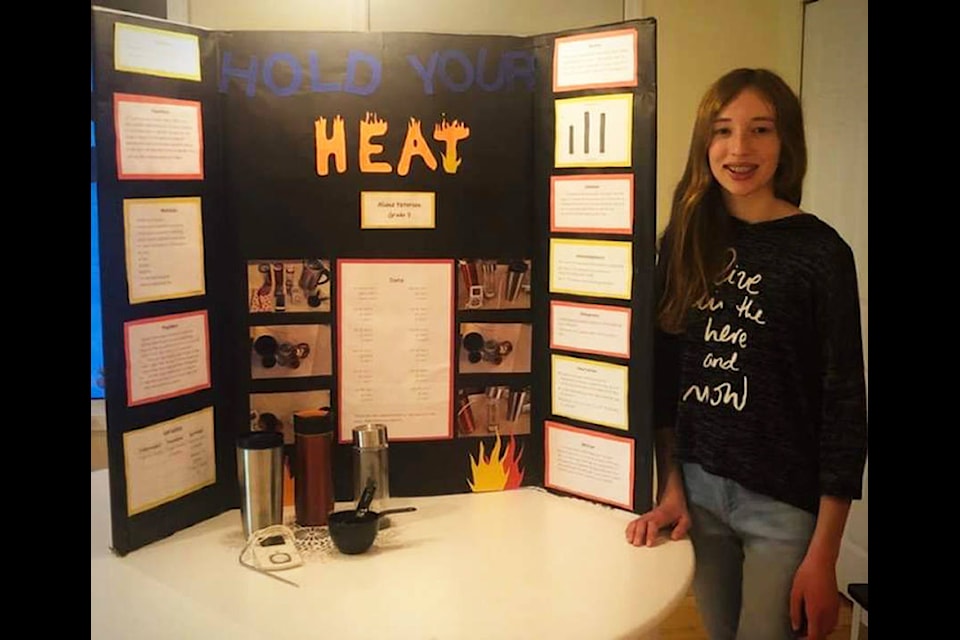 Aliana Petersen – Silver Medal Winner. (Submitted/Lakes District News)