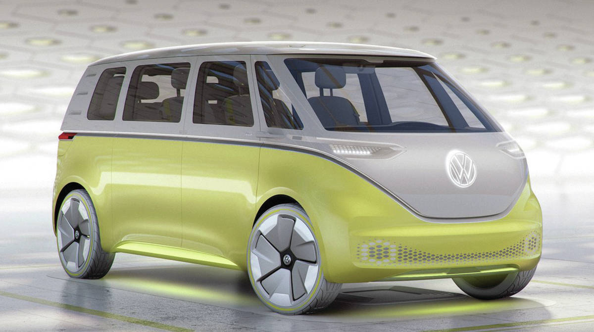The Volkswagen ID.Buzz.