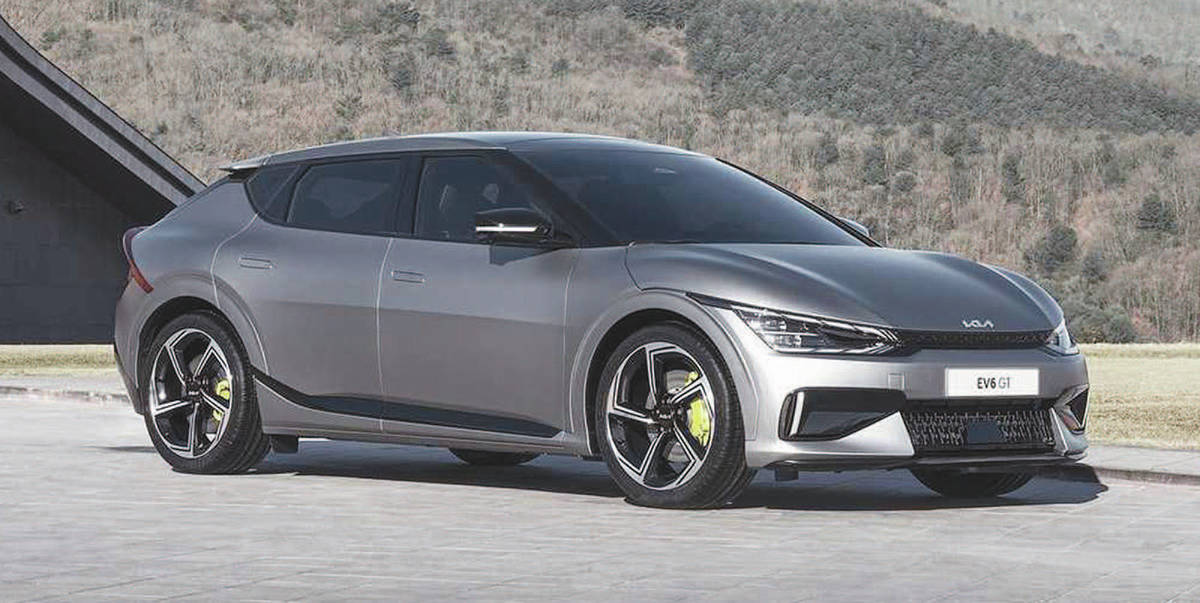 The Kia EV6 uses the same EV platform and powertrain as the Hyundai Ioniq 5. PHOTO: KIA